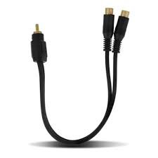 Cabo Y Rca 2f + Rca 1m 0,30 Mt - Prolink
