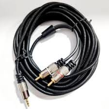 Cabo P2 Estereo + 2 Rca Macho - Fitz-c4 -10m