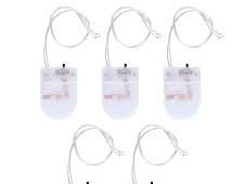 Porta Bateria 3v C/chave Transparente