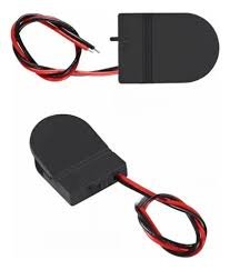 Porta Bateria 3v C/ Chave Preto