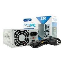 Fonte De Alimentacao Real Gamer Atx 350w Kp-526 Prata - Knup