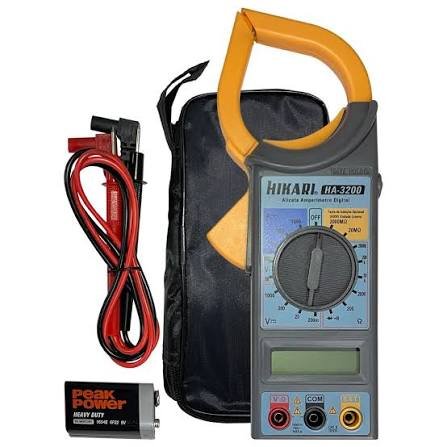 Alicate Amperimetro Digital Ha-3200
