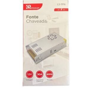Fonte Chaveada 12v 50a - Ketchup
