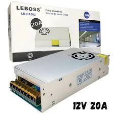 Fonte Chaveada 12v 20a - Leboss