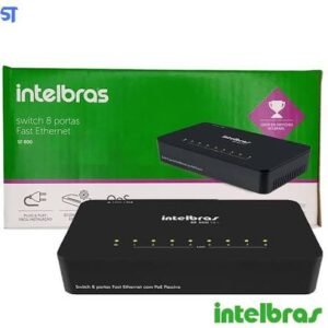 Switch 8 Portas Fast Ethernet - Intelbras