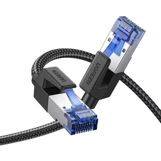 Ugreen Cat8 Shielded Round Braided Cable Modular Plugs 3m