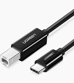 Cabo Impressora Ugreen Usb C P/usb B Macho 1,00mt Pt