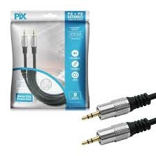 Cabo P2 + P2 Estereo - Fitz-e1 - 2m