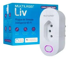 Tomada Smart Wifi Liv 16a 110/220vac - Multilaser