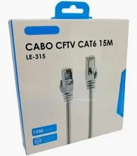 Cabo De Rede Cftv Cat6 15mts - It Blue
