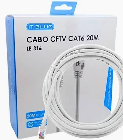 Cabo De Rede Cat6 20mts - It Blue